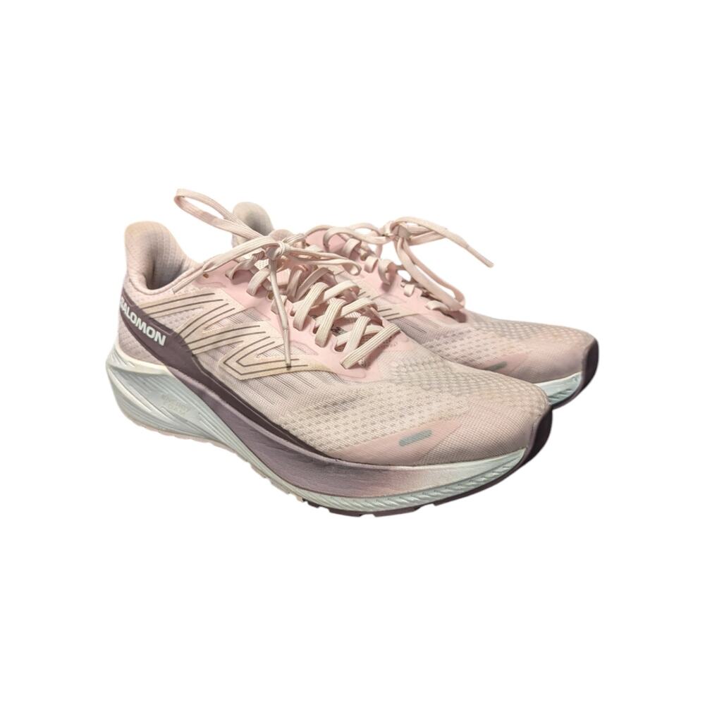 Salomon Aero Blaze Running Shoes 472086 Womens 11 Cradle Pink Moonsape Hiking